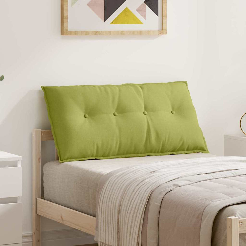 Vidaxl rugkussen lichtgroen 100 x 19 x 50 cm stof