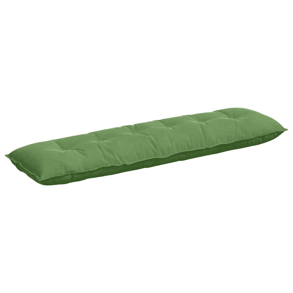 Vidaxl rugkussen lichtgroen 180 x 50 cm cordstof