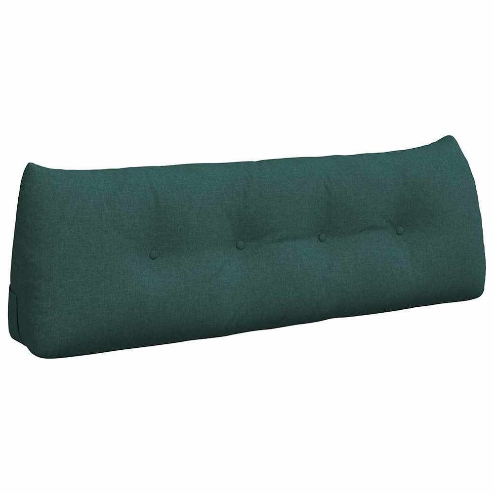 Vidaxl rugkussen donkergroen 140 x 24 x 50 cm stof