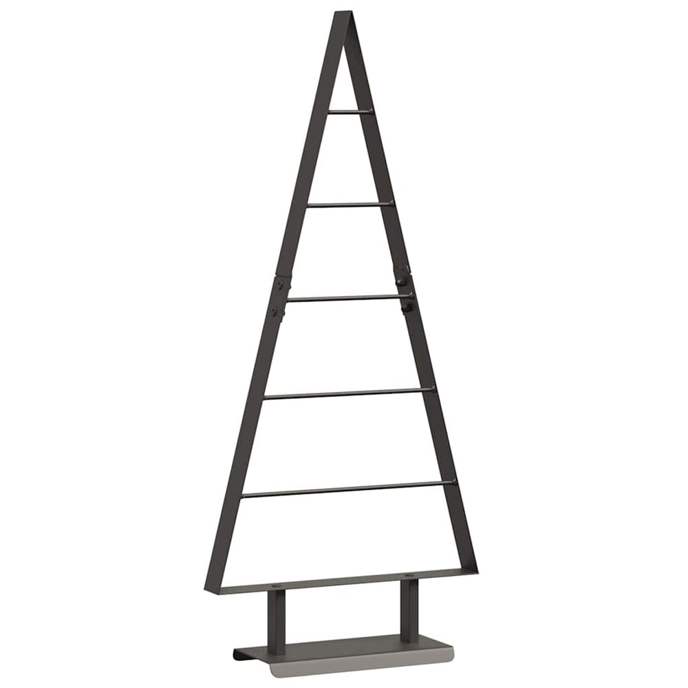 Vidaxl metalen kerstboom met standaard zwart 90 cm staal
