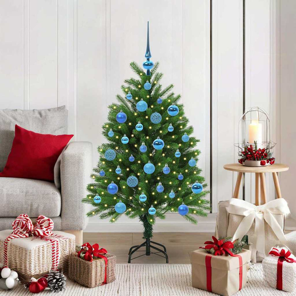 Vidaxl kerstboom met 150 led met standaard groen 120 cm pe