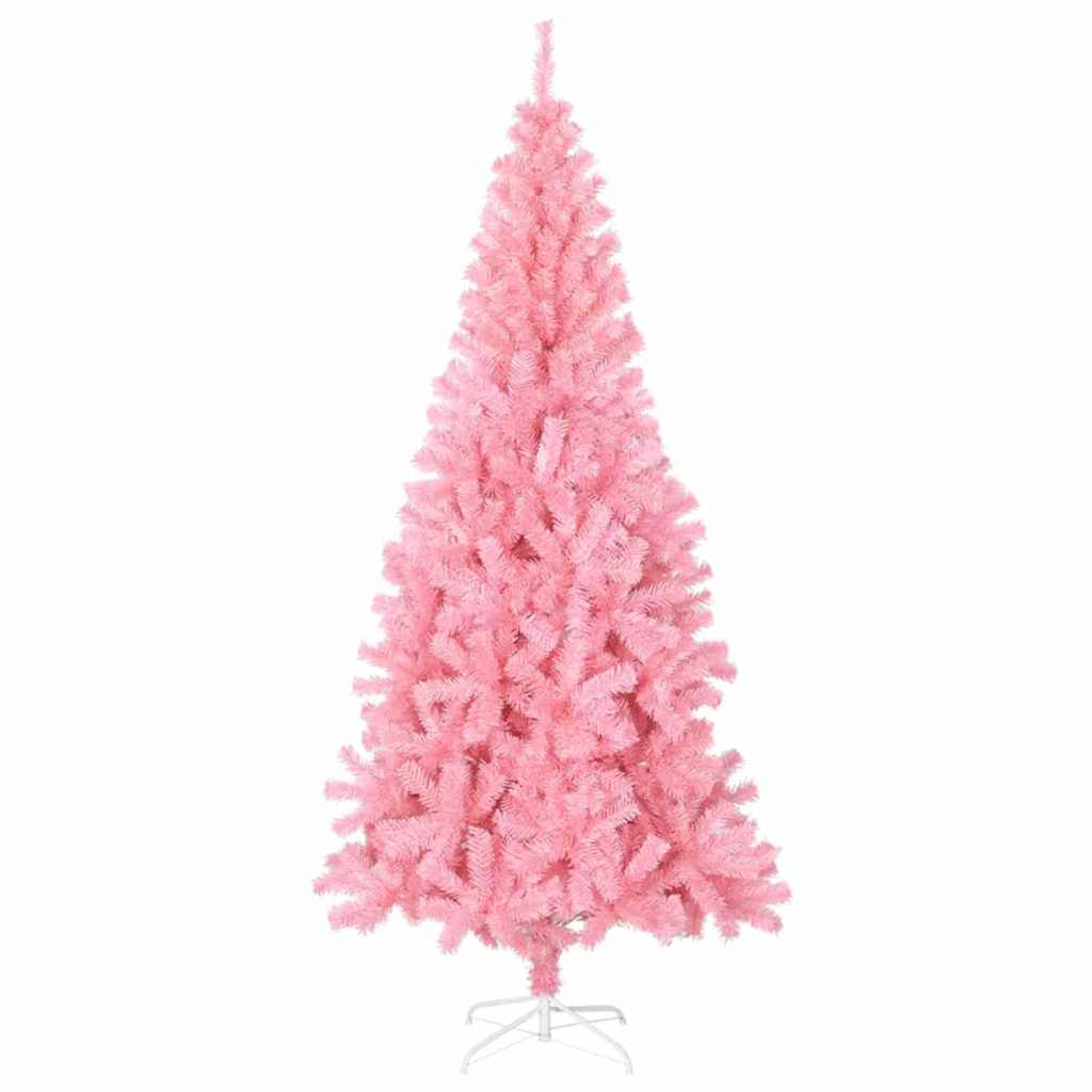 Vidaxl kerstboom roze 180 cm pvc