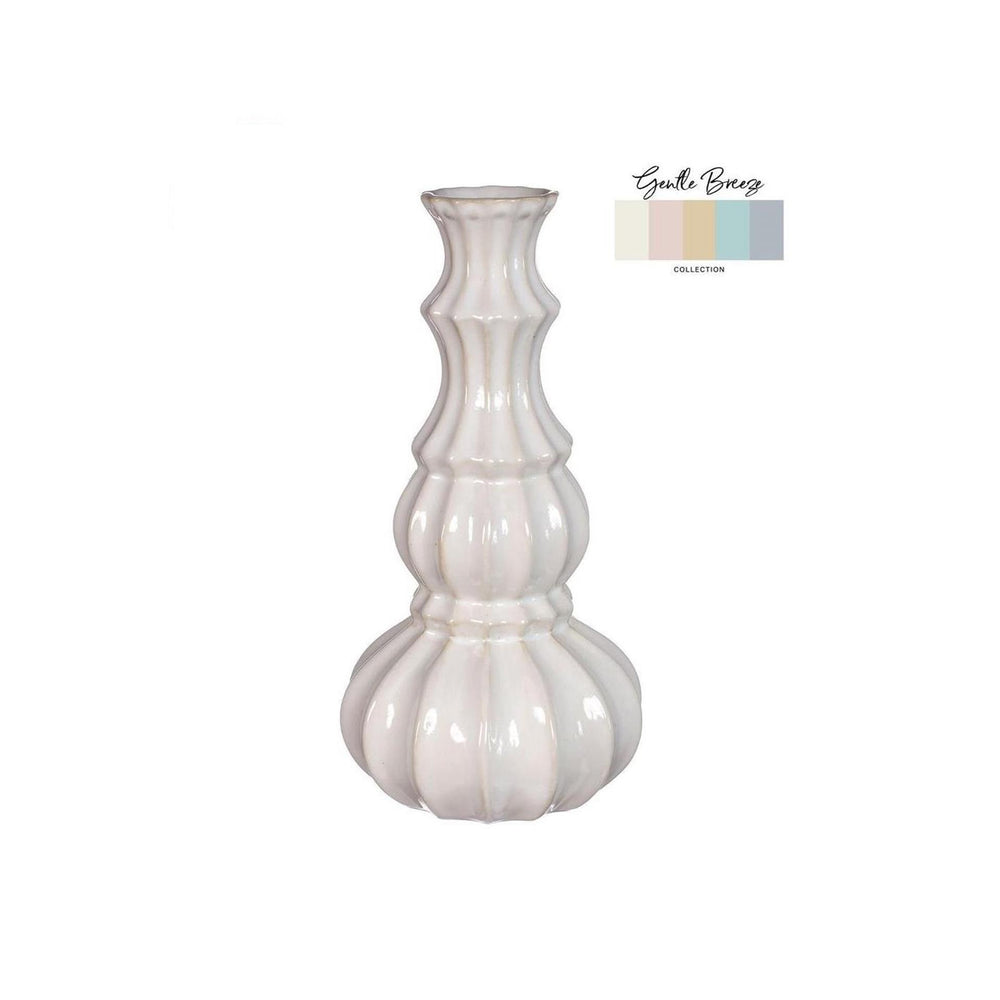 Ideas 4 seasons vaas delphi ø10,3xh20cm crã¨me zand