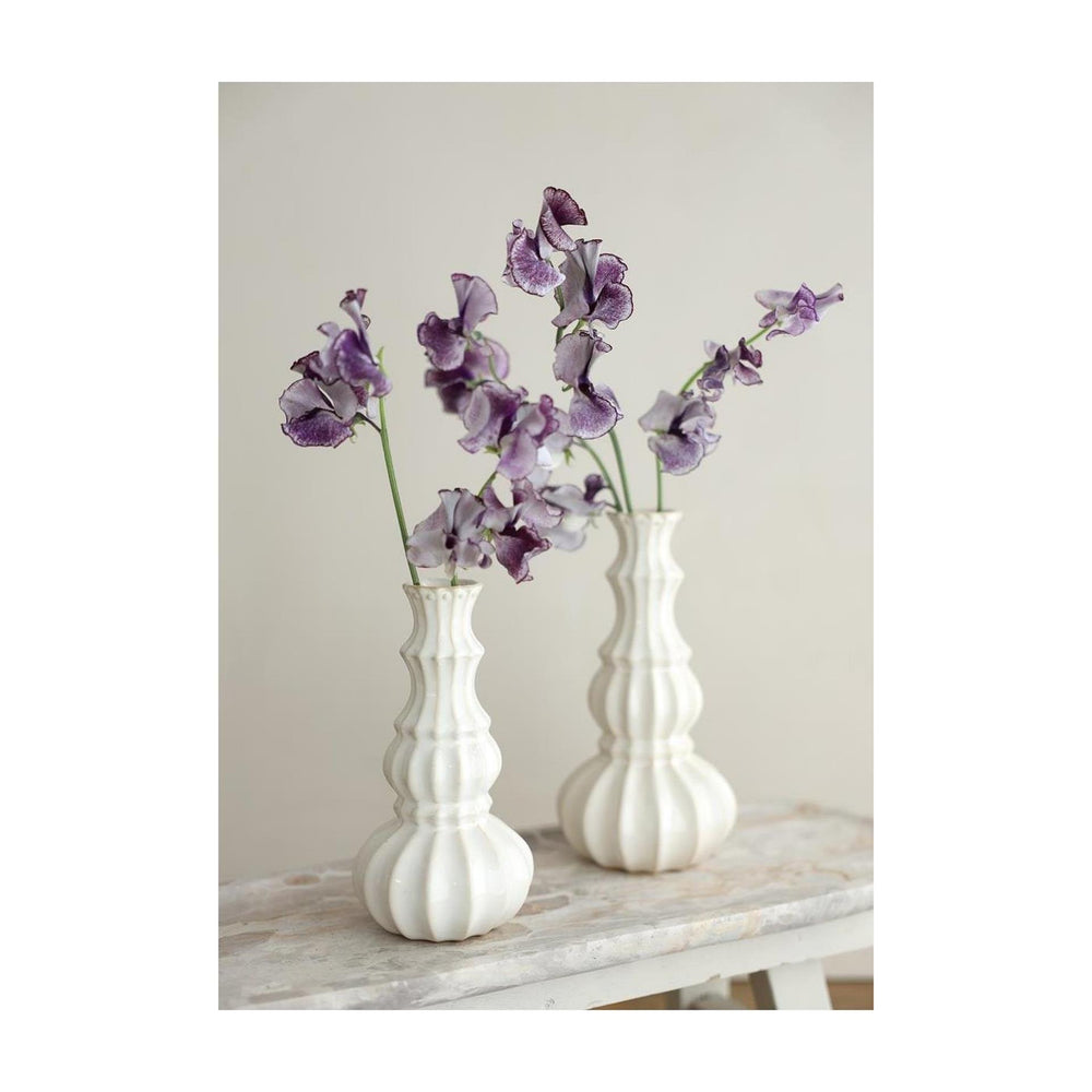 Ideas 4 seasons vaas delphi ø10,3xh20cm crã¨me zand