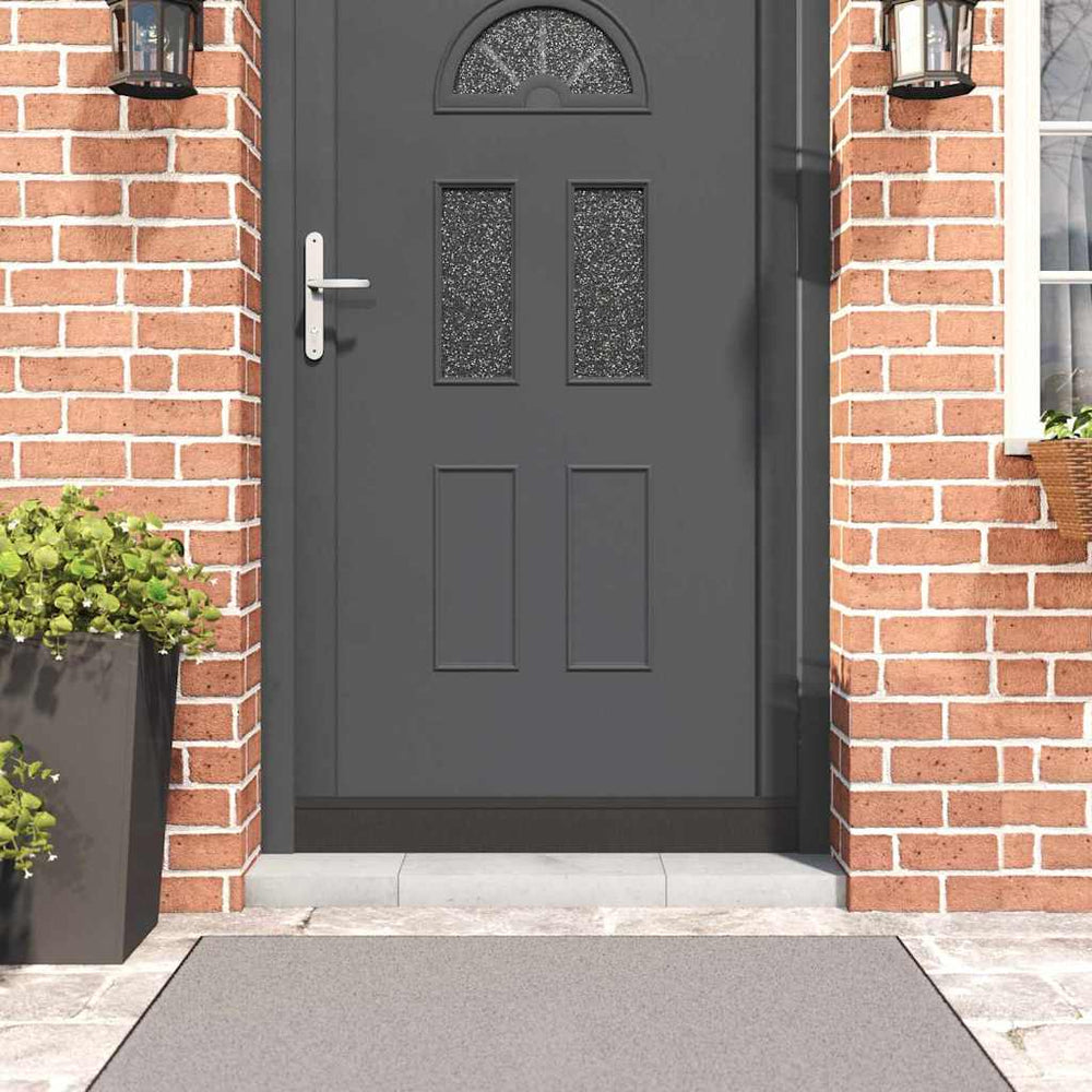 Vidaxl zelfklevende deurborstels 2 pcs zwart 100 cm aluminium legering