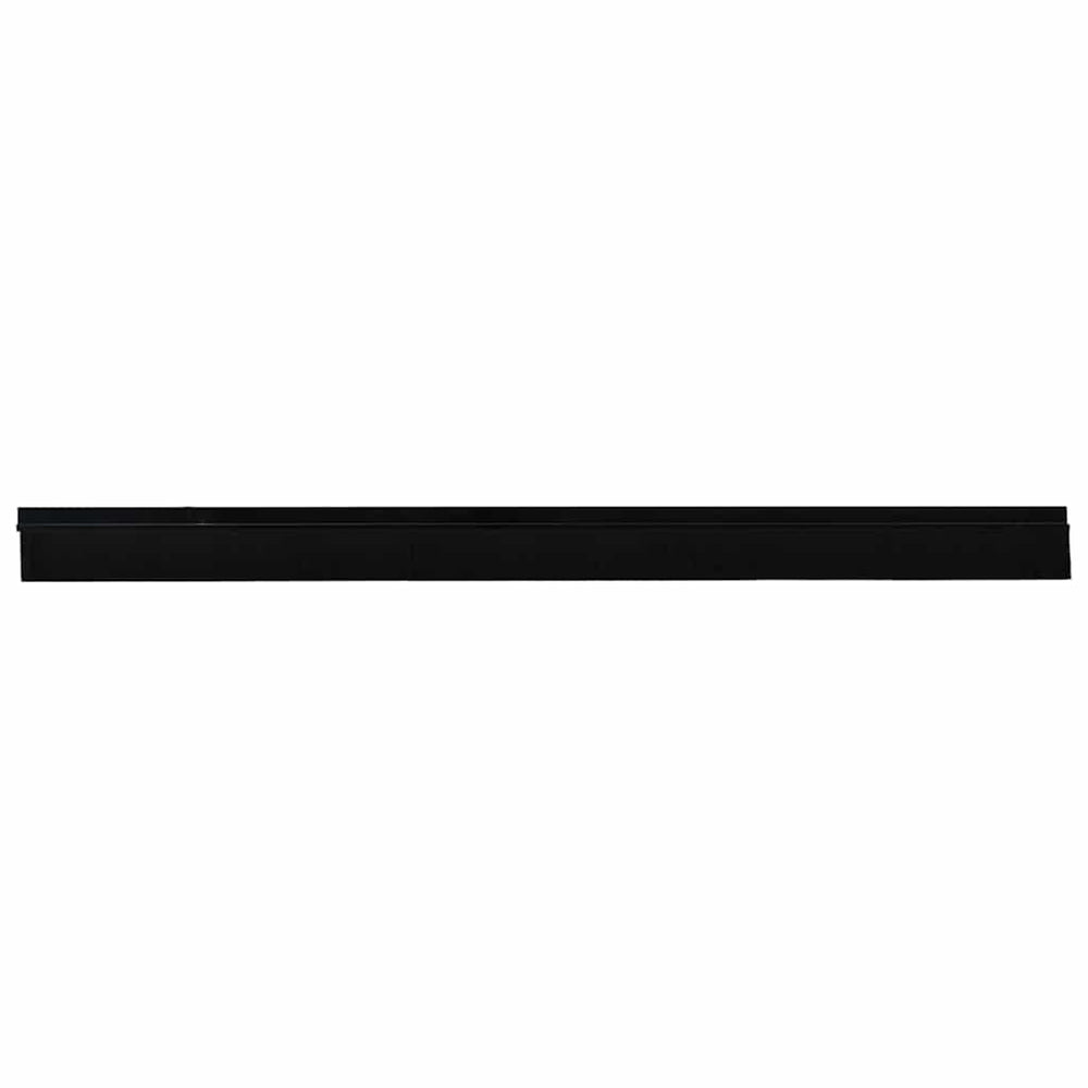 Vidaxl zelfklevende deurborstels 2 pcs zwart 100 cm aluminium legering