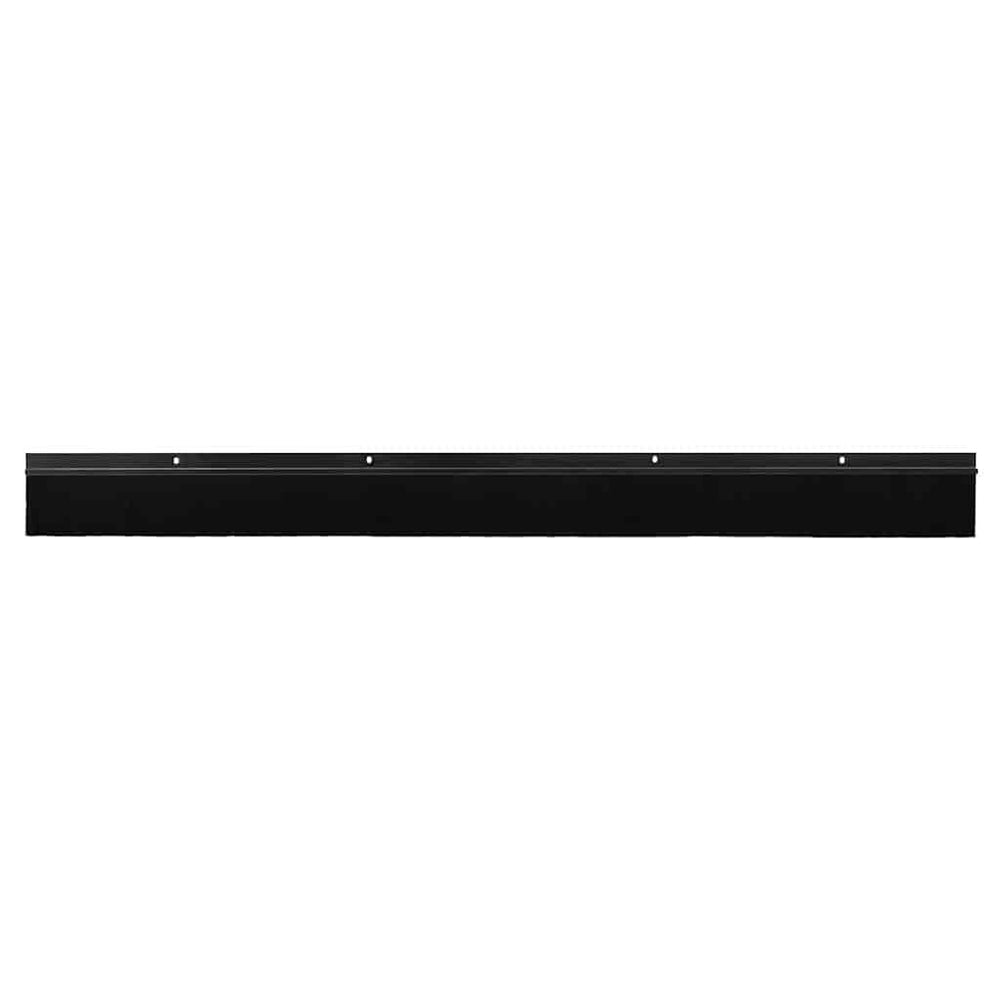 Vidaxl schroefbare deurborstelafsluitingen 6 pcs zwart 100 cm