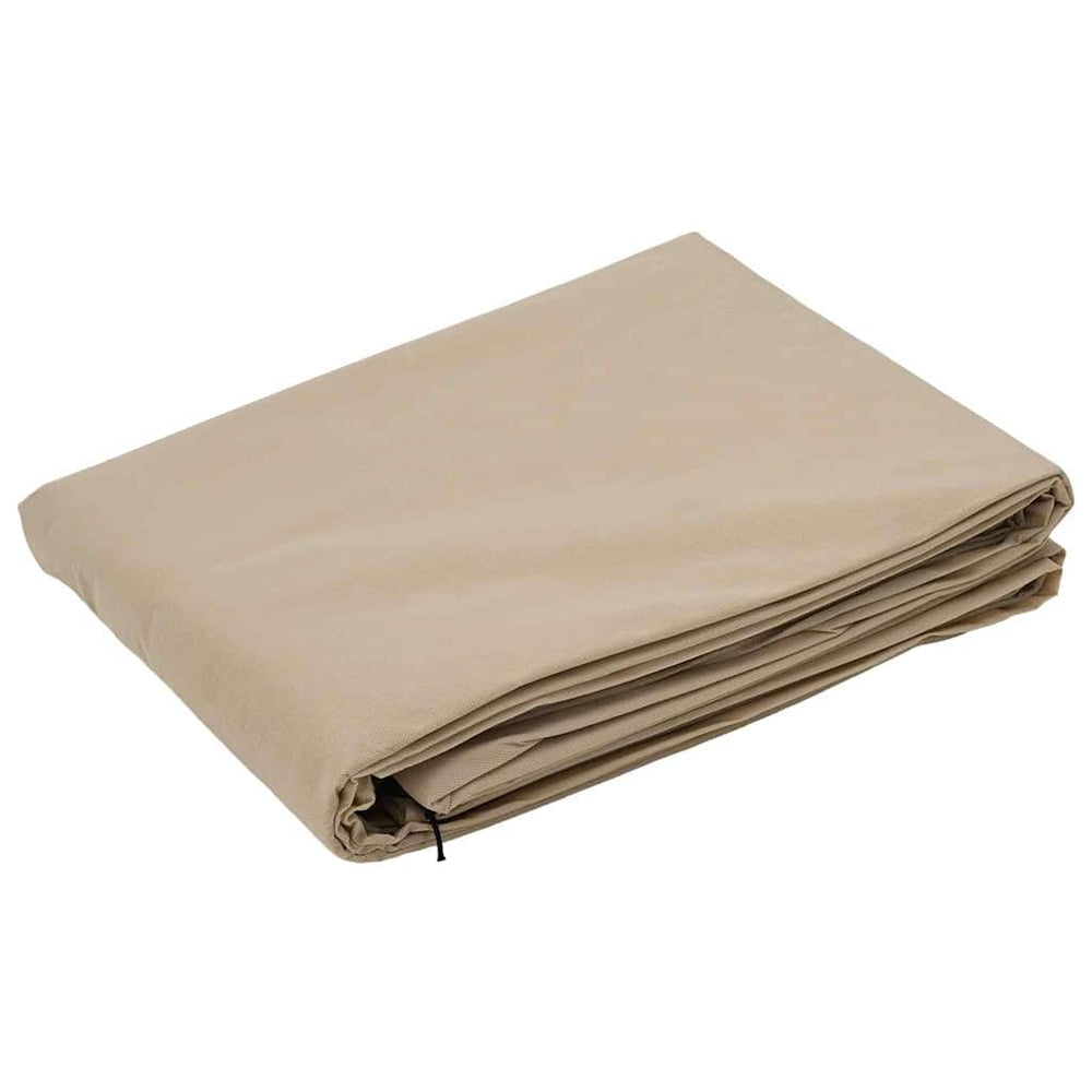 Vidaxl vorstbescherming plantenfleece covers 3 pcs beige 3,5 x 2,5 m