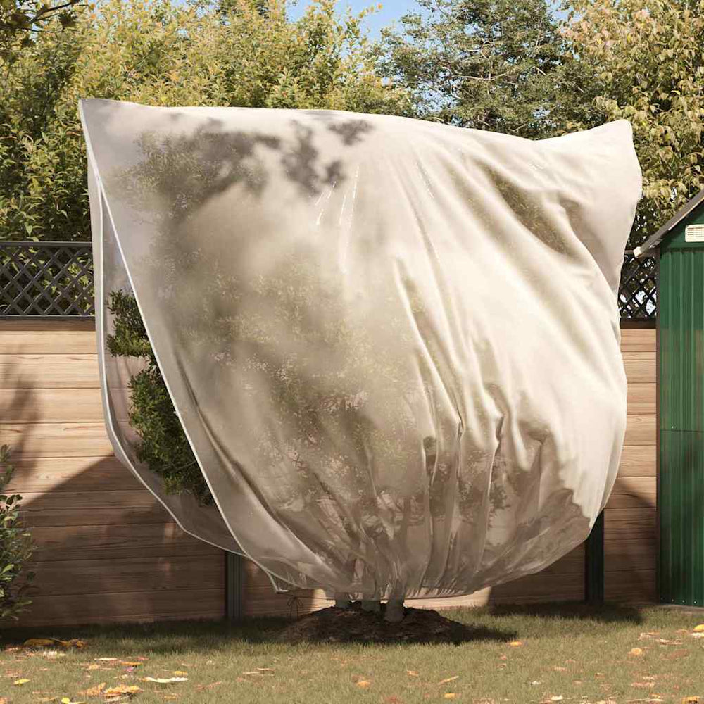 Vidaxl vorstbescherming plantenfleece covers 3 pcs beige 2,5 x 3,14 m
