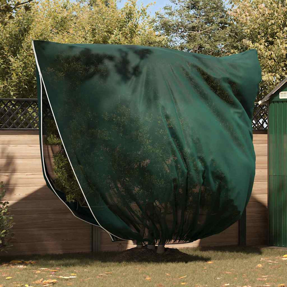 Vidaxl vorstbescherming plantenfleece covers 3 pcs groen 2,5 x 3,14 m