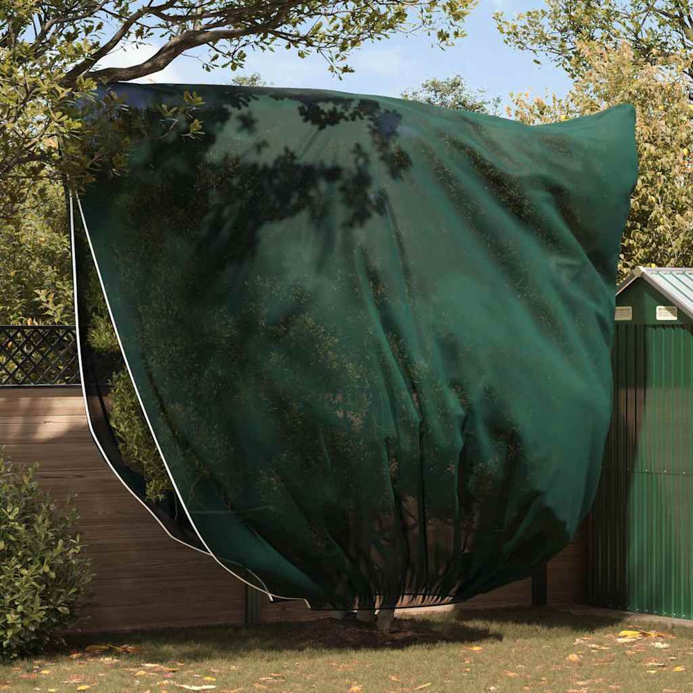 Vidaxl vorstbescherming plantenfleece covers 3 pcs groen 3 x 3,93 m