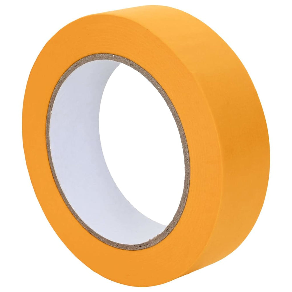 Vidaxl verf maskertapes 50 pcs geel 25mm x 50m papier