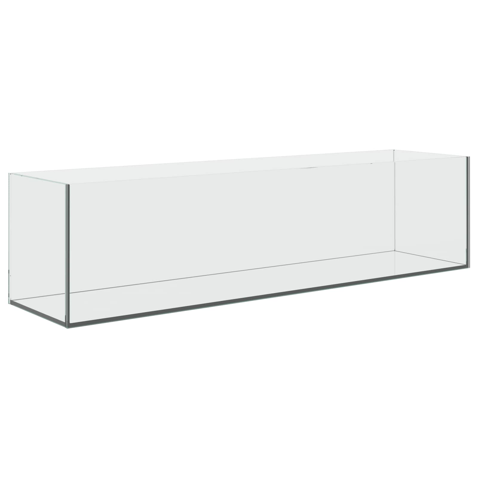 Vidaxl aquarium met opslag doorzichtig 80 x 20 x 20 cm glas