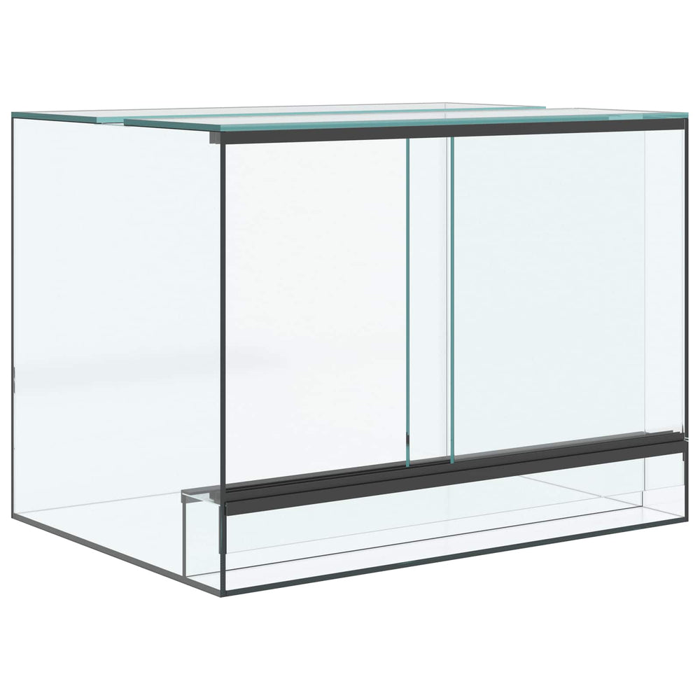 Vidaxl terrarium met opslag doorzichtig 40 x 30 x 30 cm glas