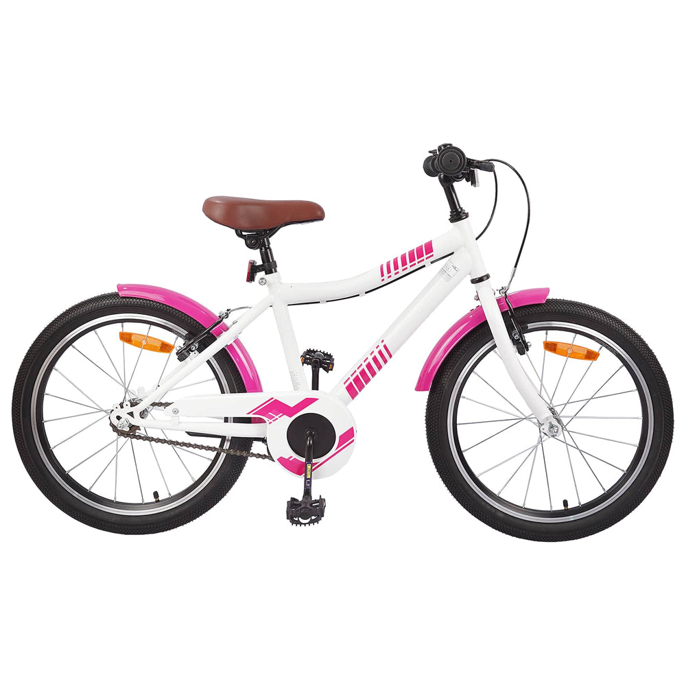 Vidaxl kinderfiets 20 inch voor 6-11 jaar oud roze