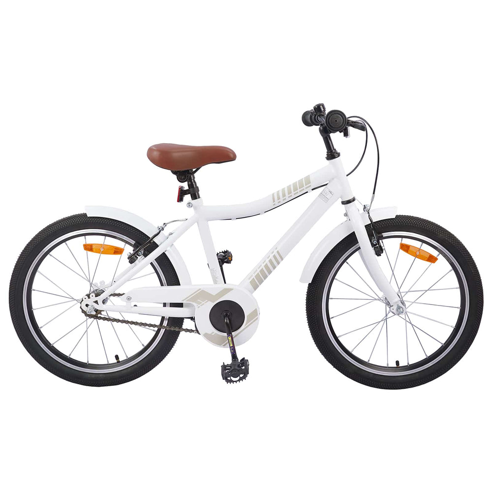 Vidaxl kinderfiets 20 inch voor 6-11 jaar oud wit