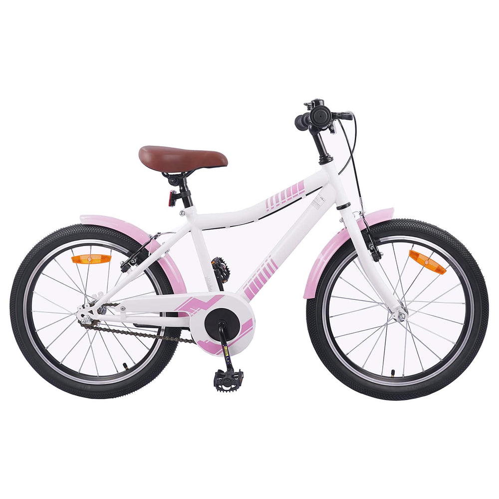 Vidaxl kinderfiets 20 inch voor 6-11 jaar oud lichtroze