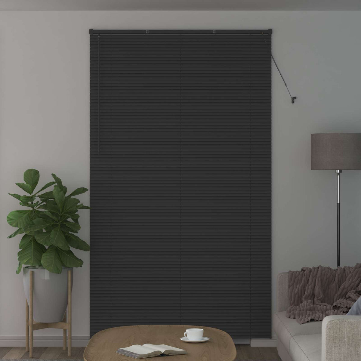 Vidaxl venetiaanse jaloezie zilvergrijs 213 x 160 cm 25 mm pvc