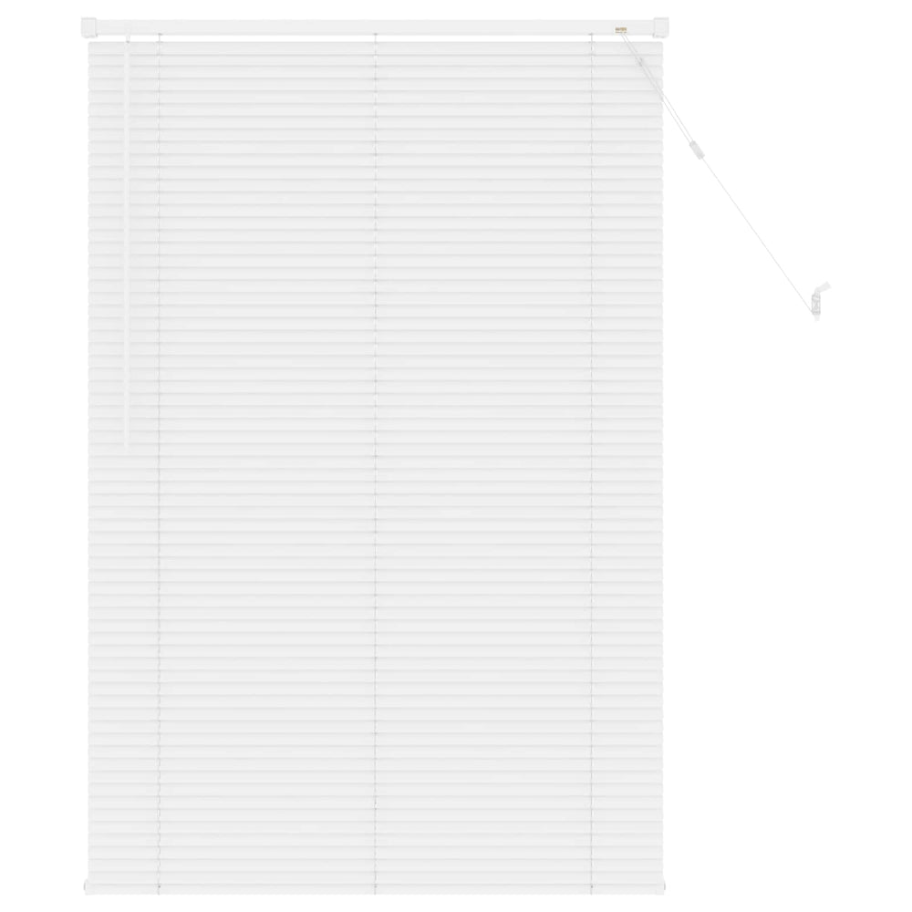 Vidaxl venetiaanse blind verstelbaar wit 150 x 80 cm pvc