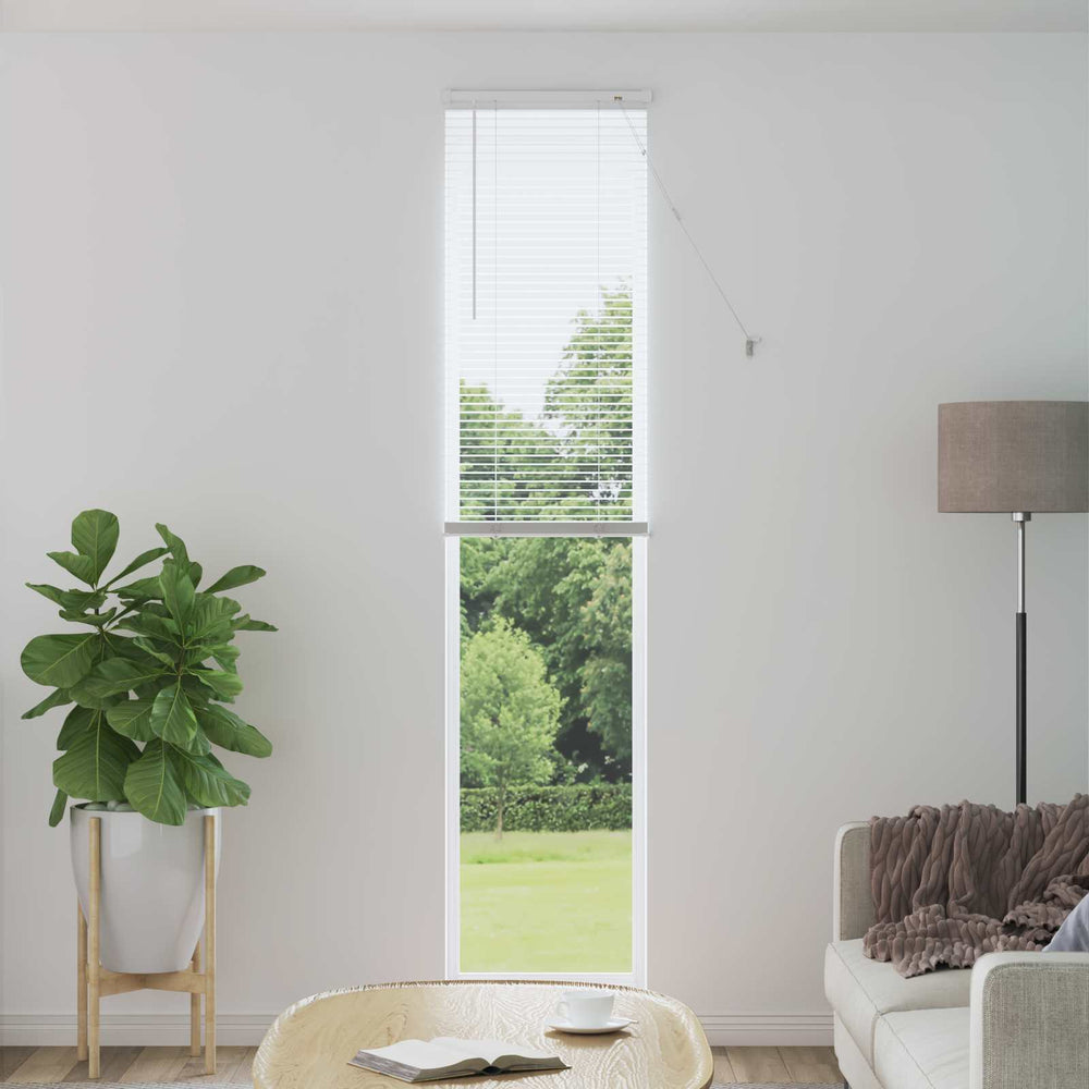 Vidaxl venetiaanse blind verstelbaar wit 213 x 50 cm pvc