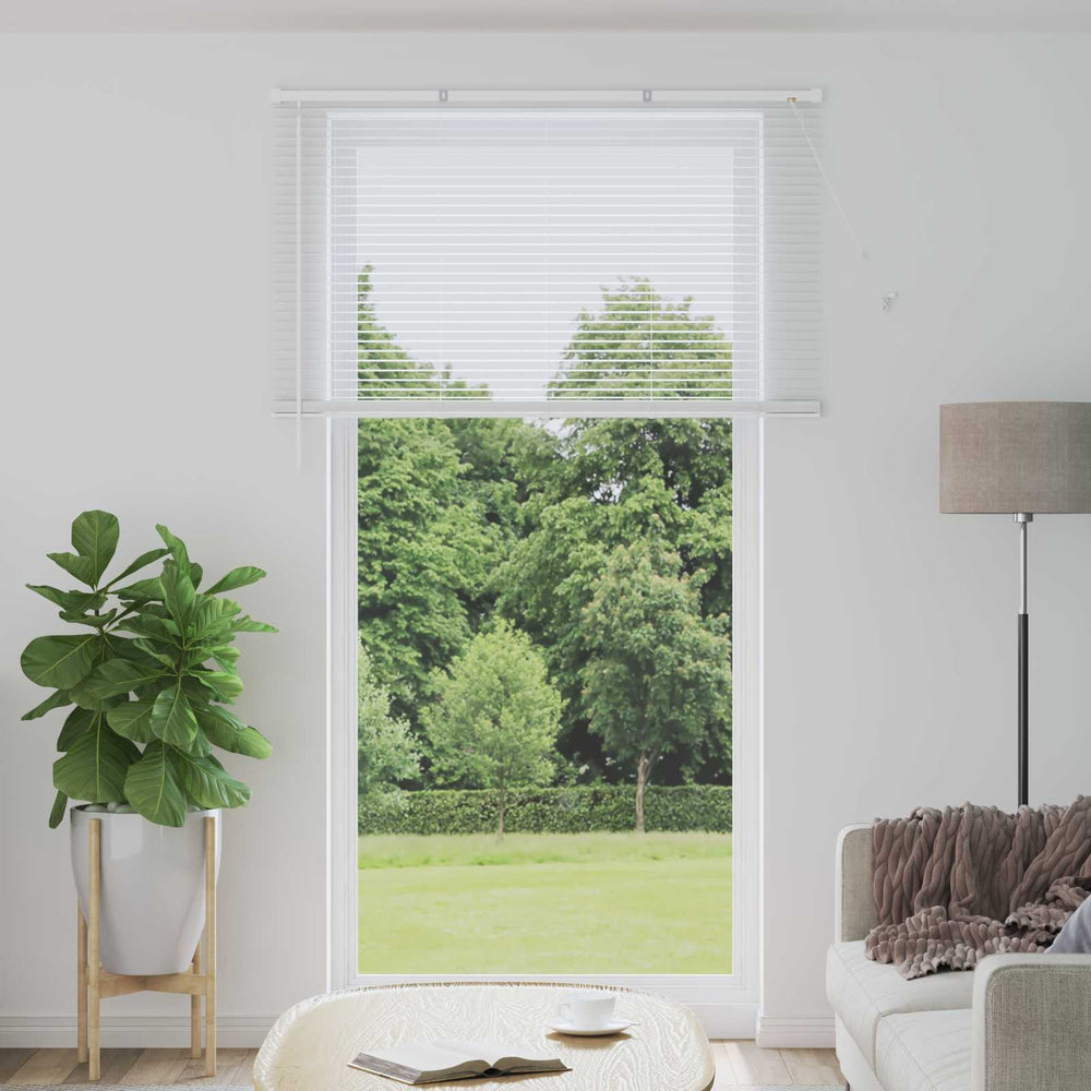 Vidaxl venetiaanse blind verstelbaar wit 213 x 140 cm pvc