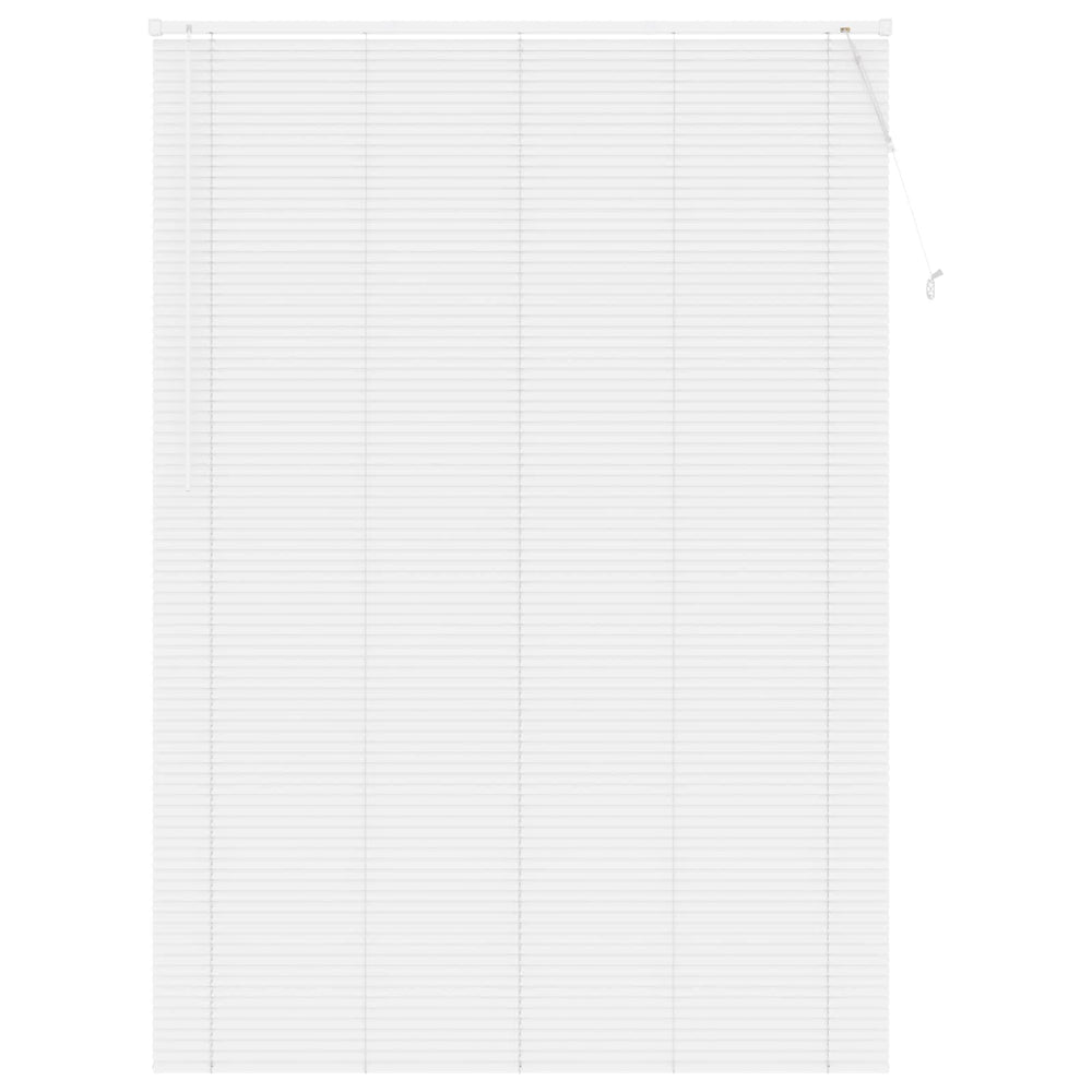 Vidaxl venetiaanse blind verstelbaar wit 213 x 150 cm pvc