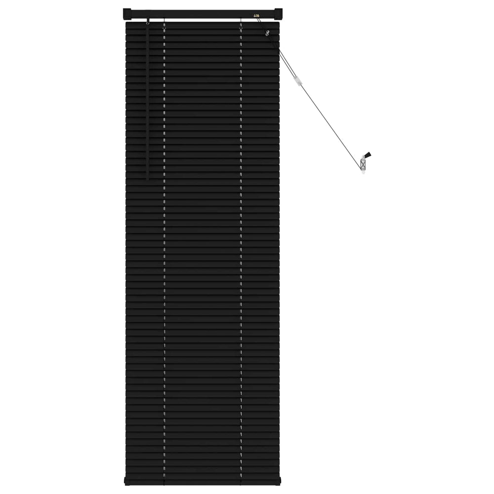 Vidaxl venetiaanse blind verstelbaar zwart 150 x 50 cm pvc