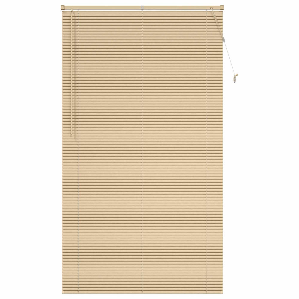 Vidaxl venetiaanse blind lichtbruin met patroon 213 x 110 cm pvc