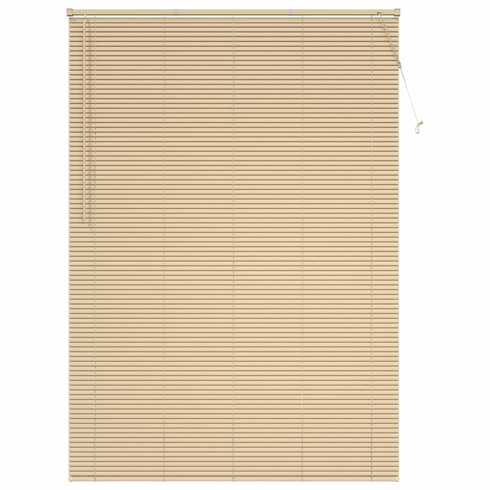 Vidaxl venetiaanse blind lichtbruin met patroon 213 x 130 cm pvc
