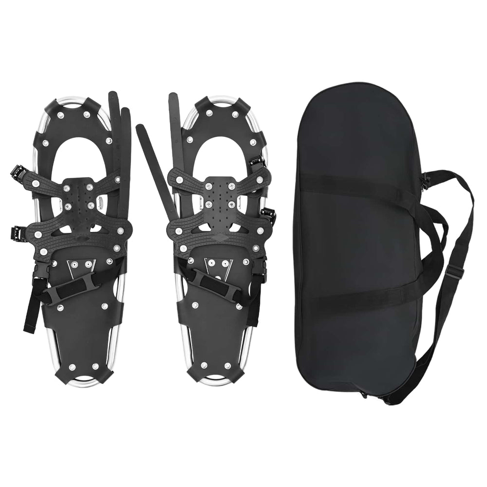 Vidaxl 3 in 1 sneeuwschoenen zilver en zwart 25 inches