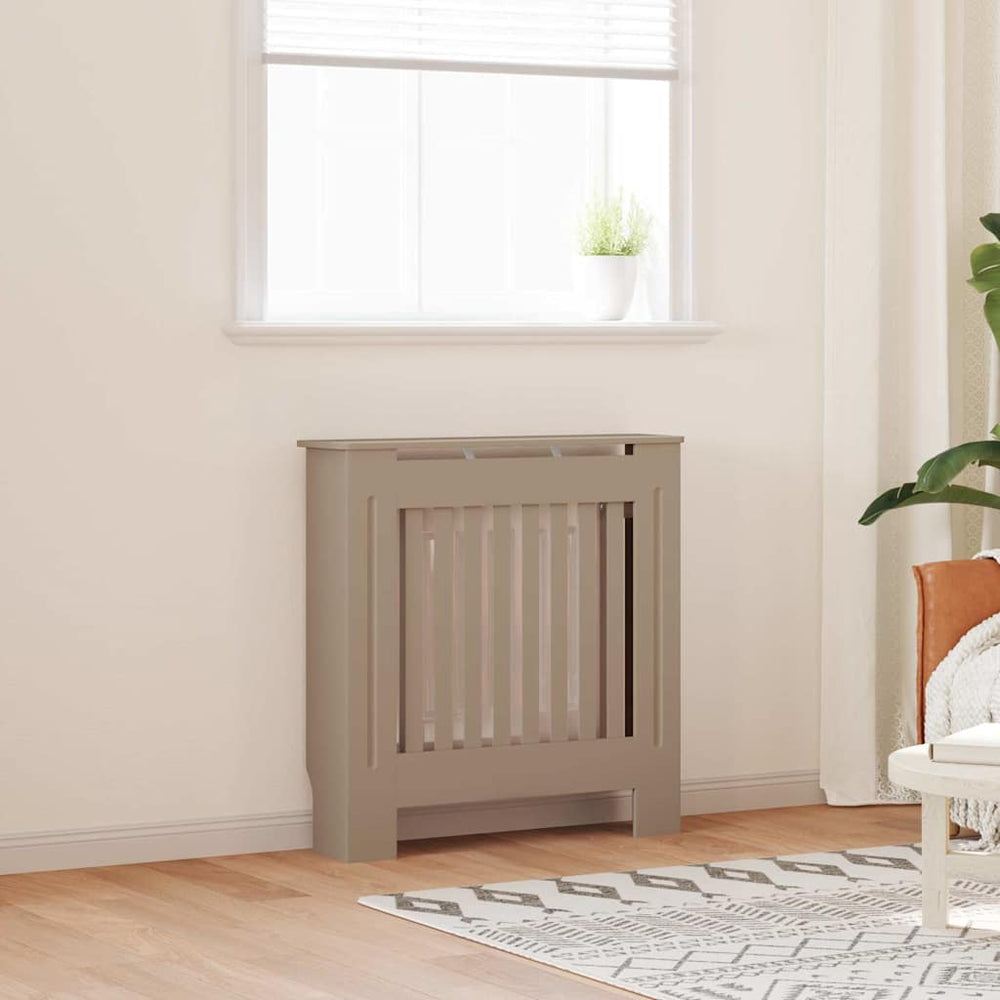 Vidaxl radiatorafdekking bruin 78 x 19 x 81,5cm bewerkt hout