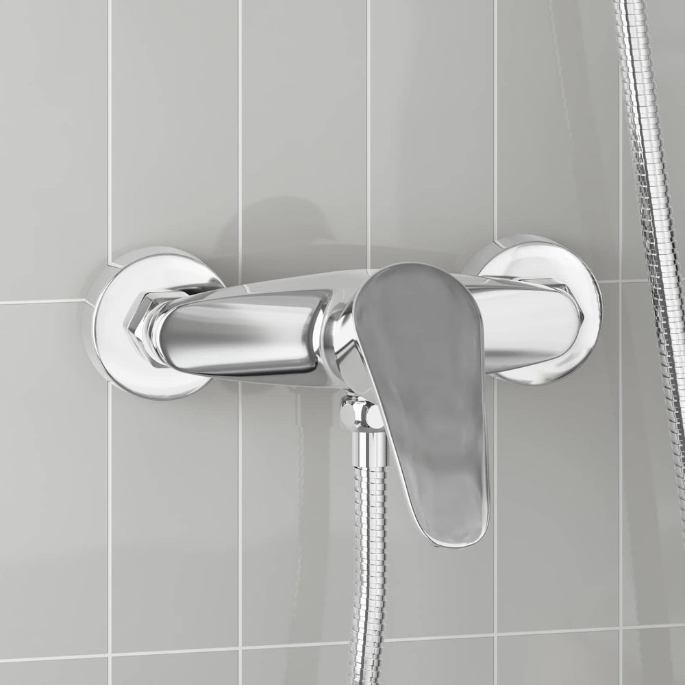 Vidaxl douchemengkraan chroom g 1 2 inch