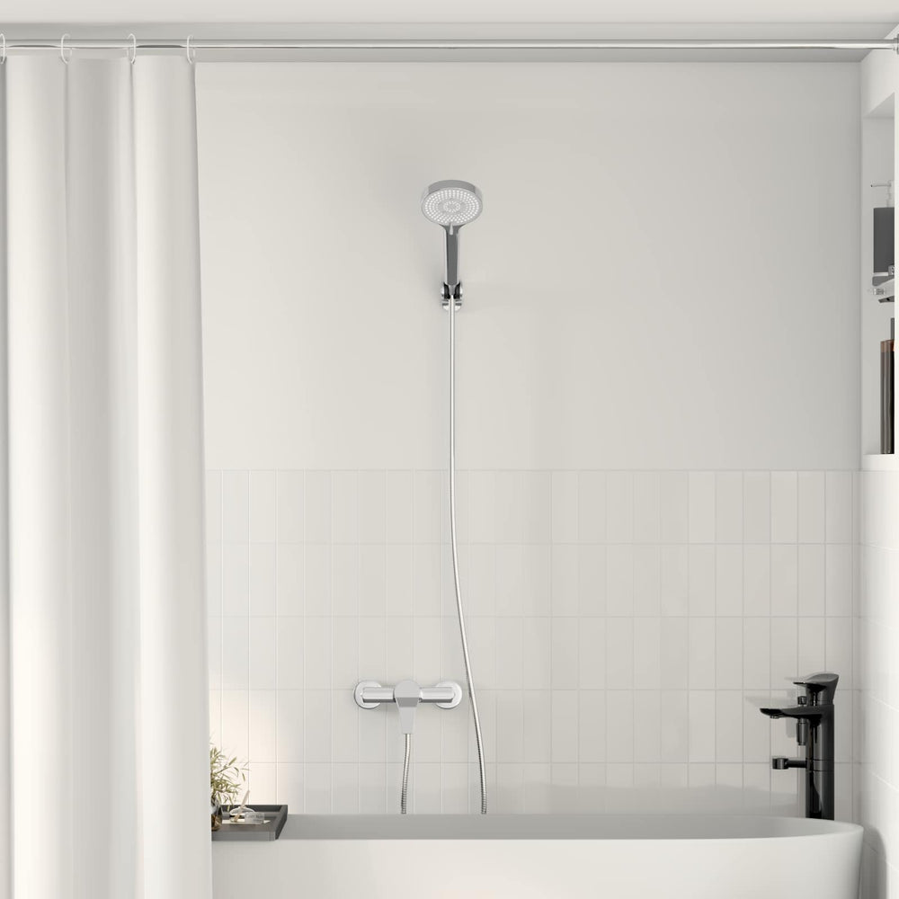 Vidaxl doucheset chroom g 1 2 inch koper