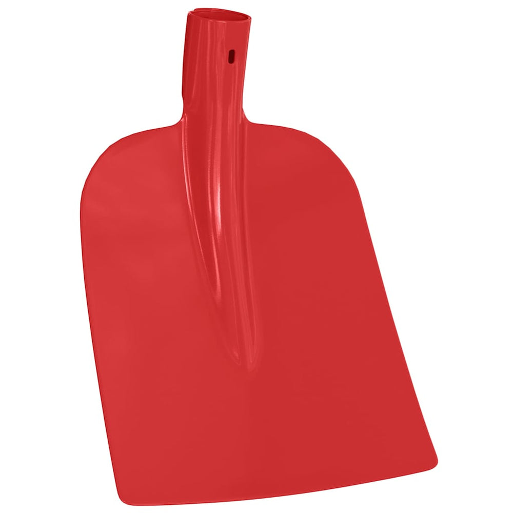 Vidaxl schep hoofd rood 32 x 24,5 cm gepoedercoat staal