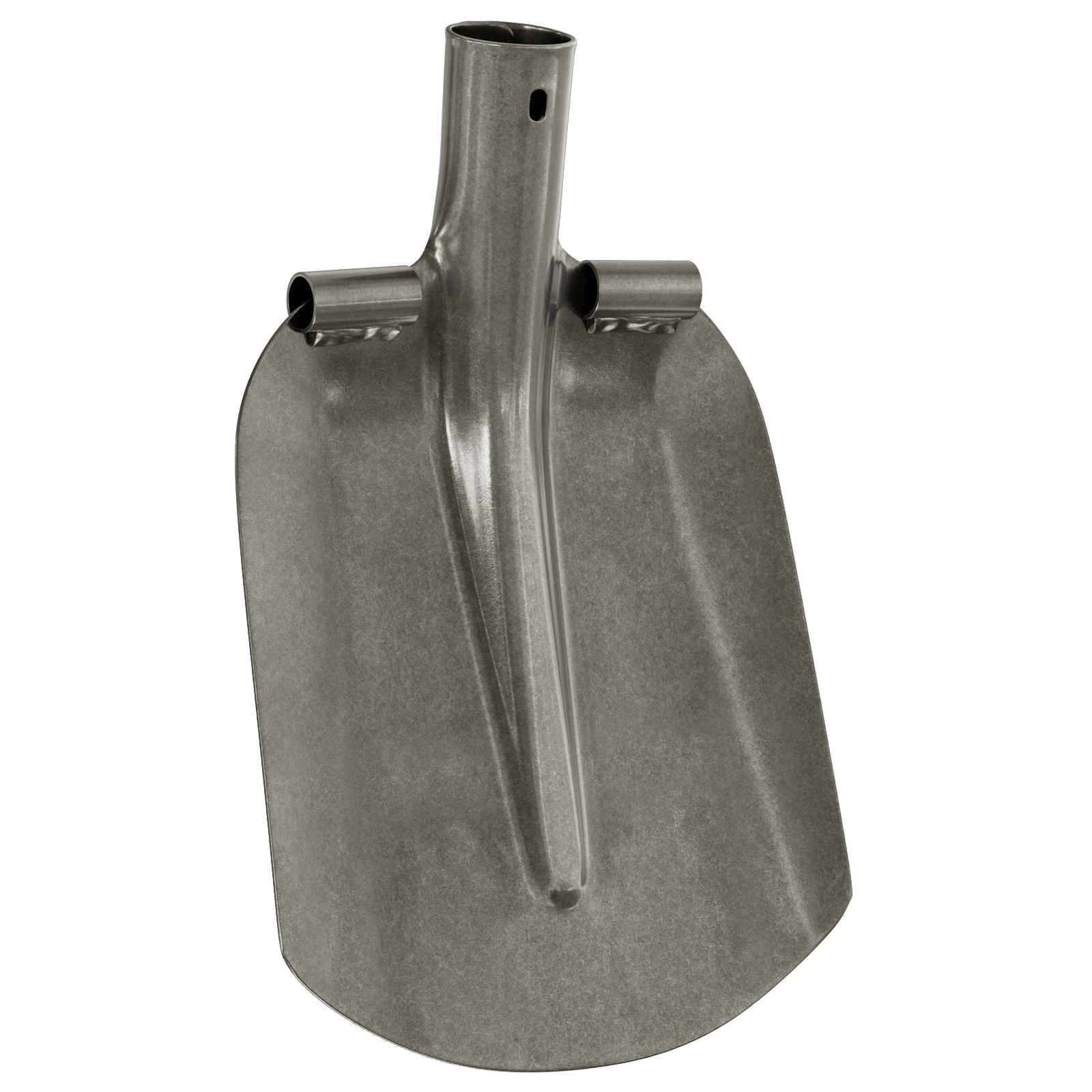 Vidaxl schep hoofd zilver 33 x 21 cm gepoedercoat staal