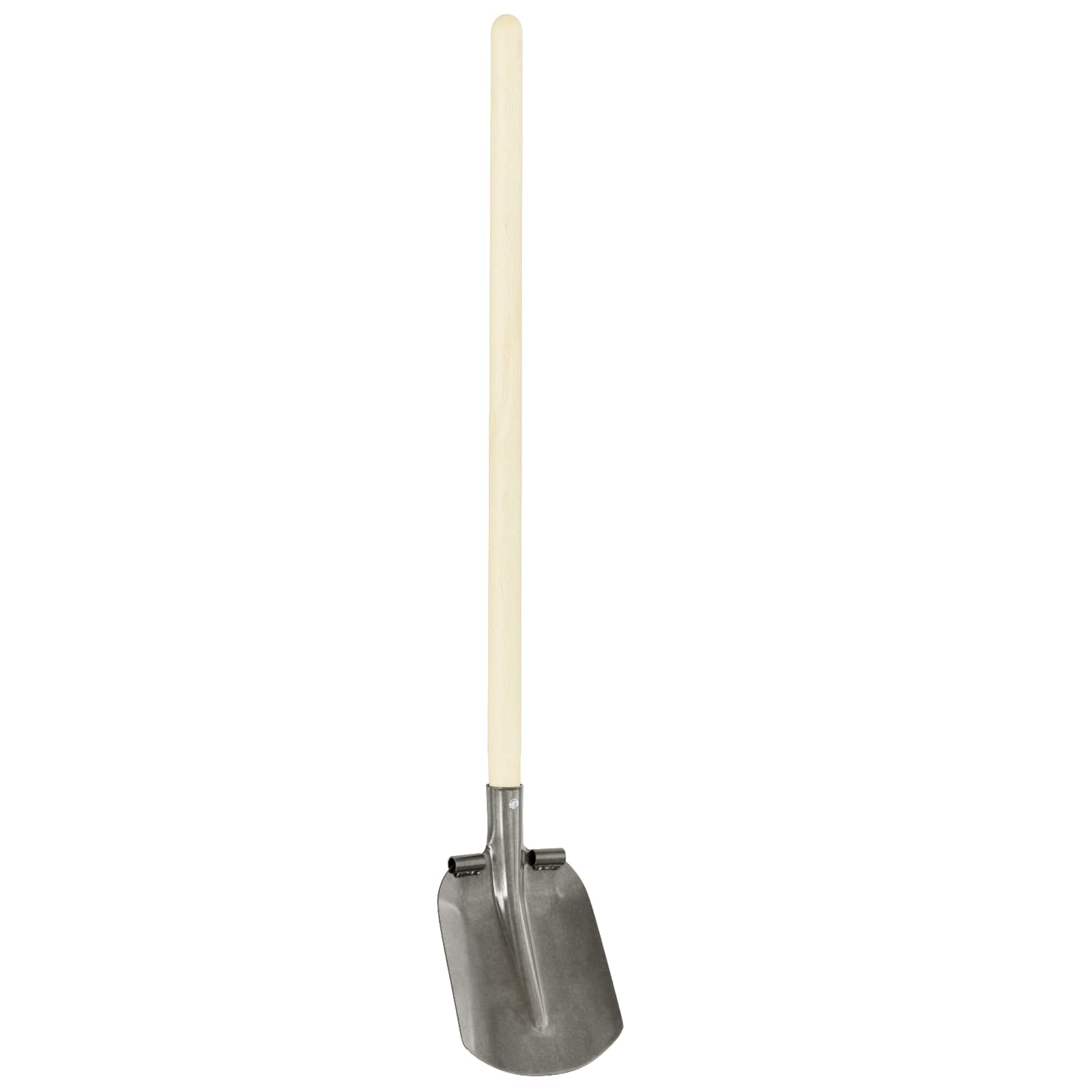 Vidaxl schep hoofd zilver 33 x 21 cm gepoedercoat staal
