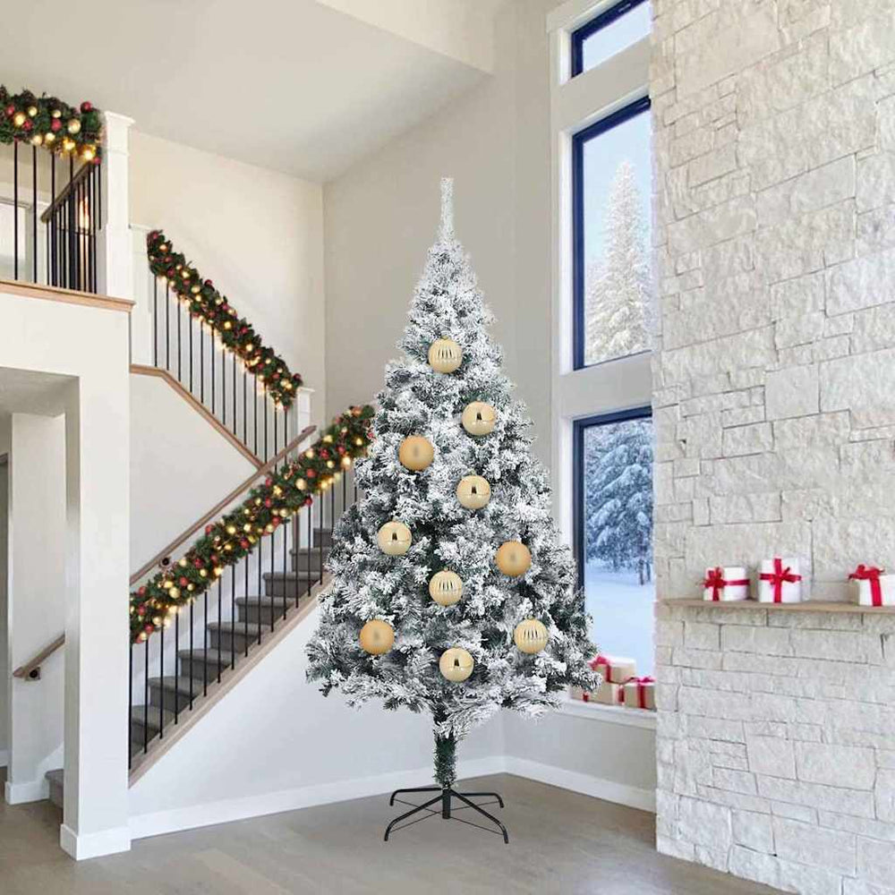 Vidaxl kerstbal set xxl 4 pcs goud kunststof