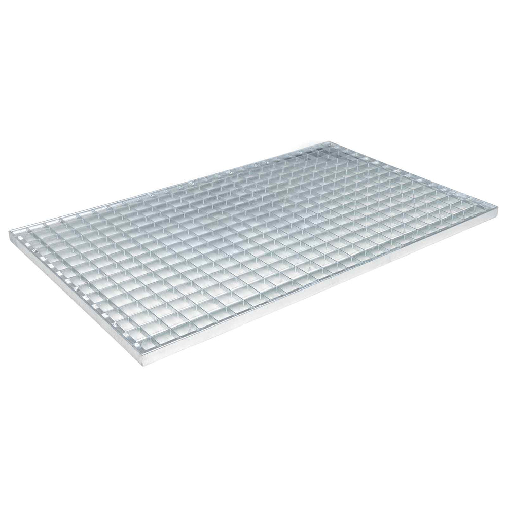 Vidaxl rooster zilver 80 x 50 x 2 cm warmgedipt gegalvaniseerd staal
