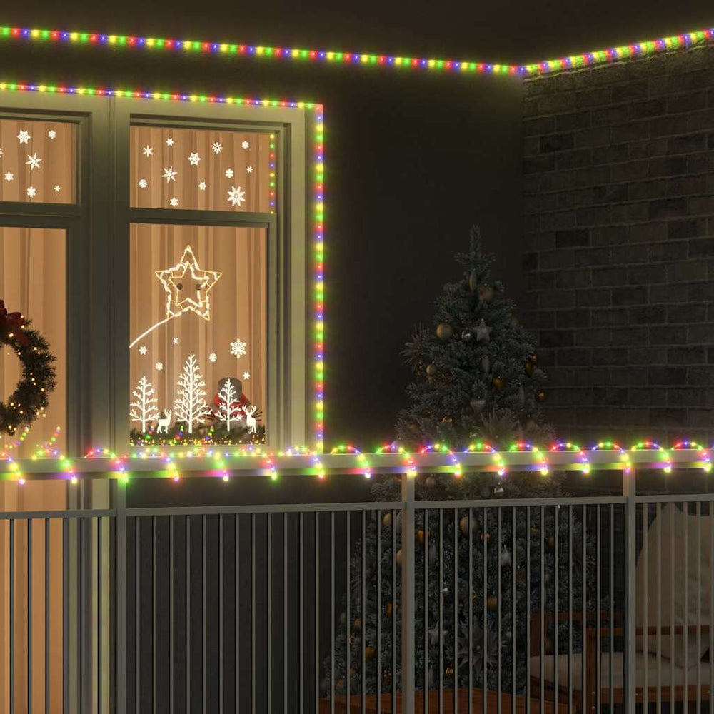 Vidaxl touwenlicht met 2400 led multikleur 100 m pvc