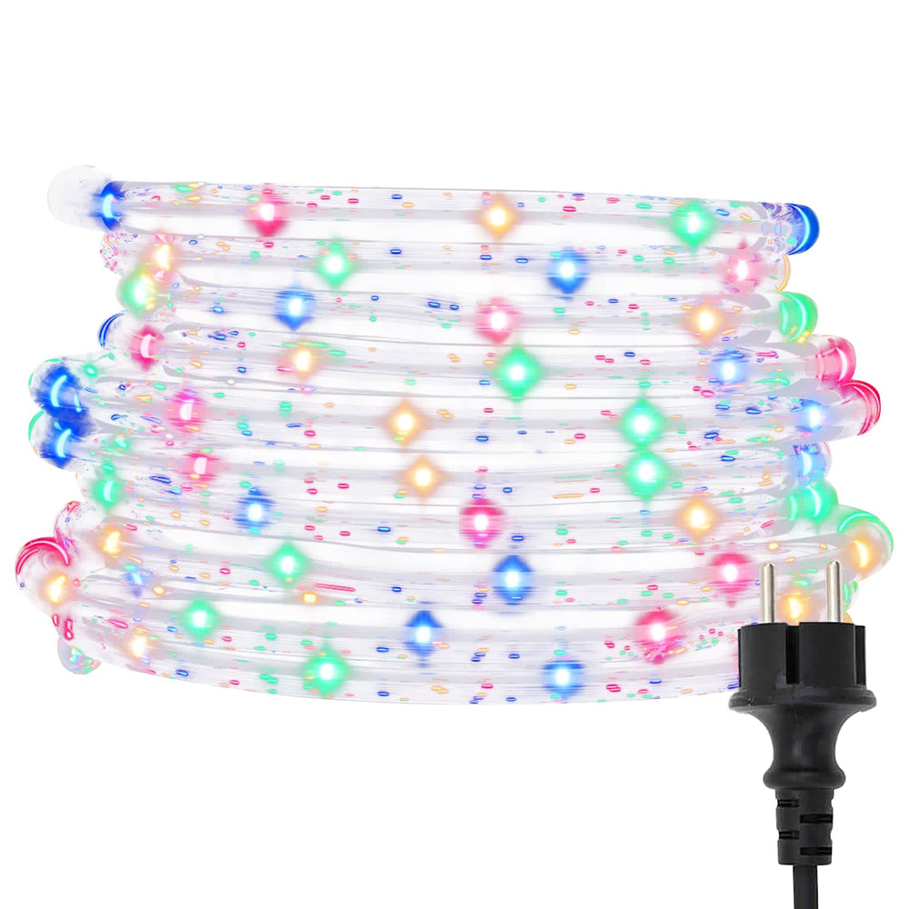 Vidaxl touwenlicht met 2400 led multikleur 100 m pvc