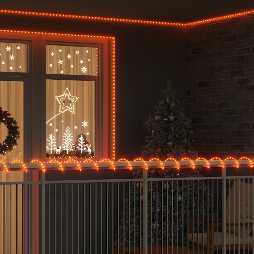 Vidaxl touwenlicht met 120 led warmwit 5 m pvc