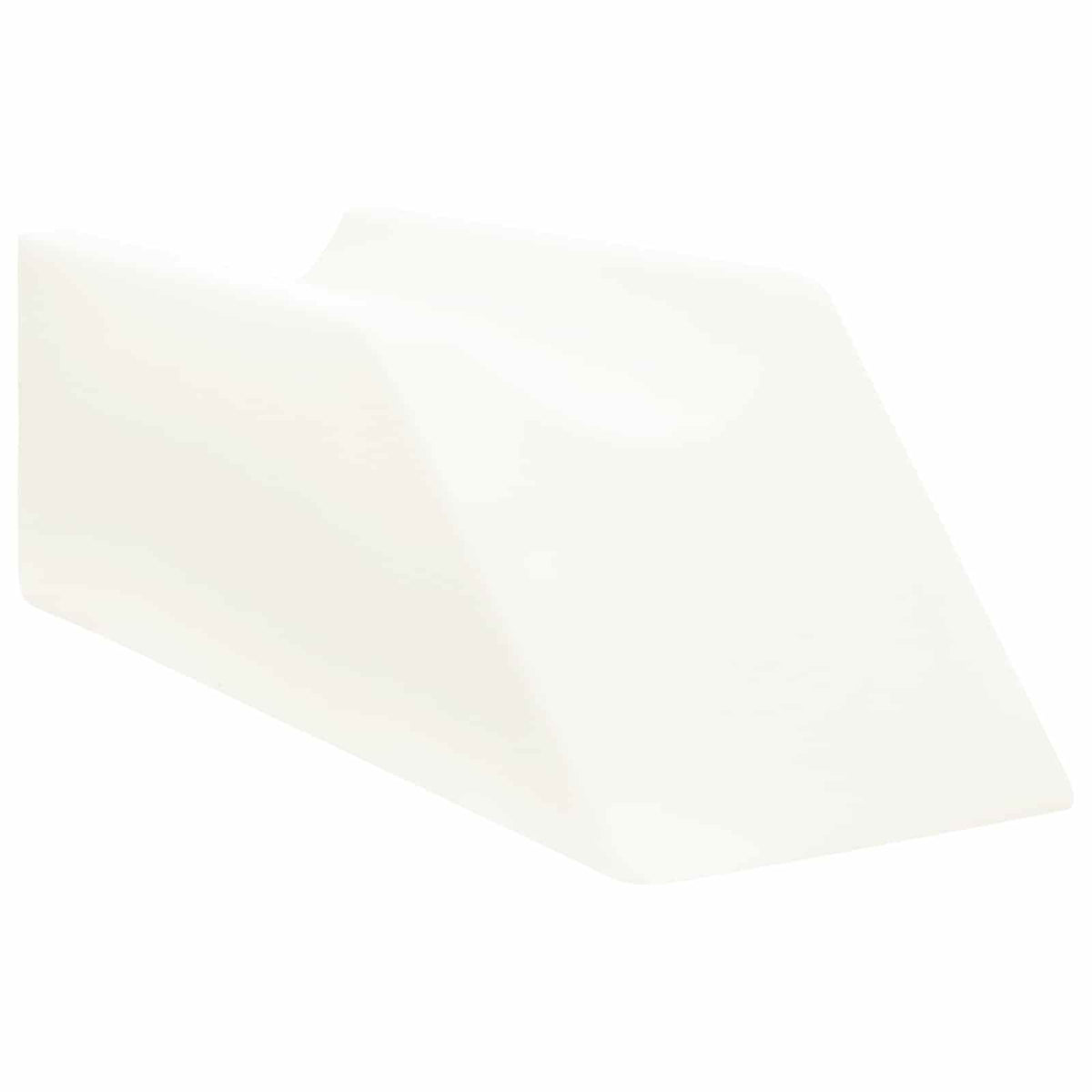 Vidaxl been kussen 68 x 25 x 21,5 cm stevig pu schuim wit