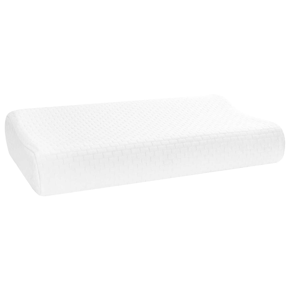 Vidaxl slapen kussen effen wit 60 x 37 x 12,5 cm