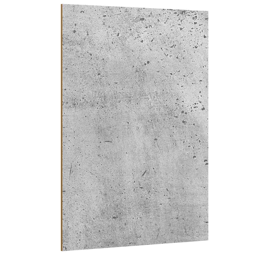Vidaxl decorpanelen 50 pcs beton grijs 15 x 21 x 0.27 cm bewerkt hout