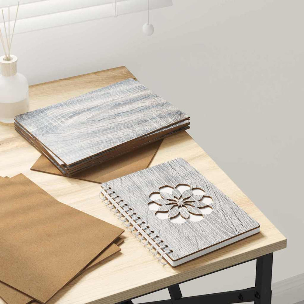 Vidaxl decorpanelen 12 pcs grijs sonoma 15 x 21 x 0.27 cm bewerkt hout