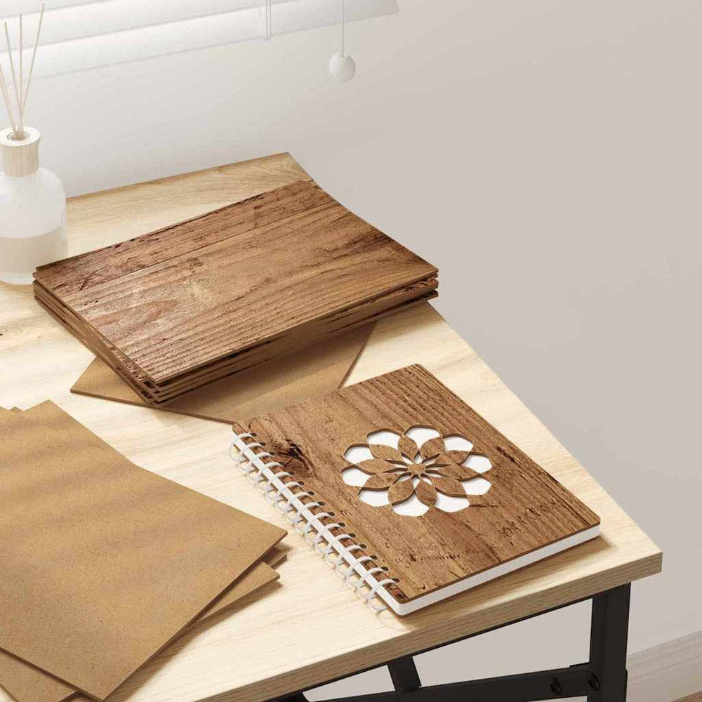 Vidaxl decorpanelen 150 pcs oudhout 21 x 30 x 0,27 cm bewerkt hout