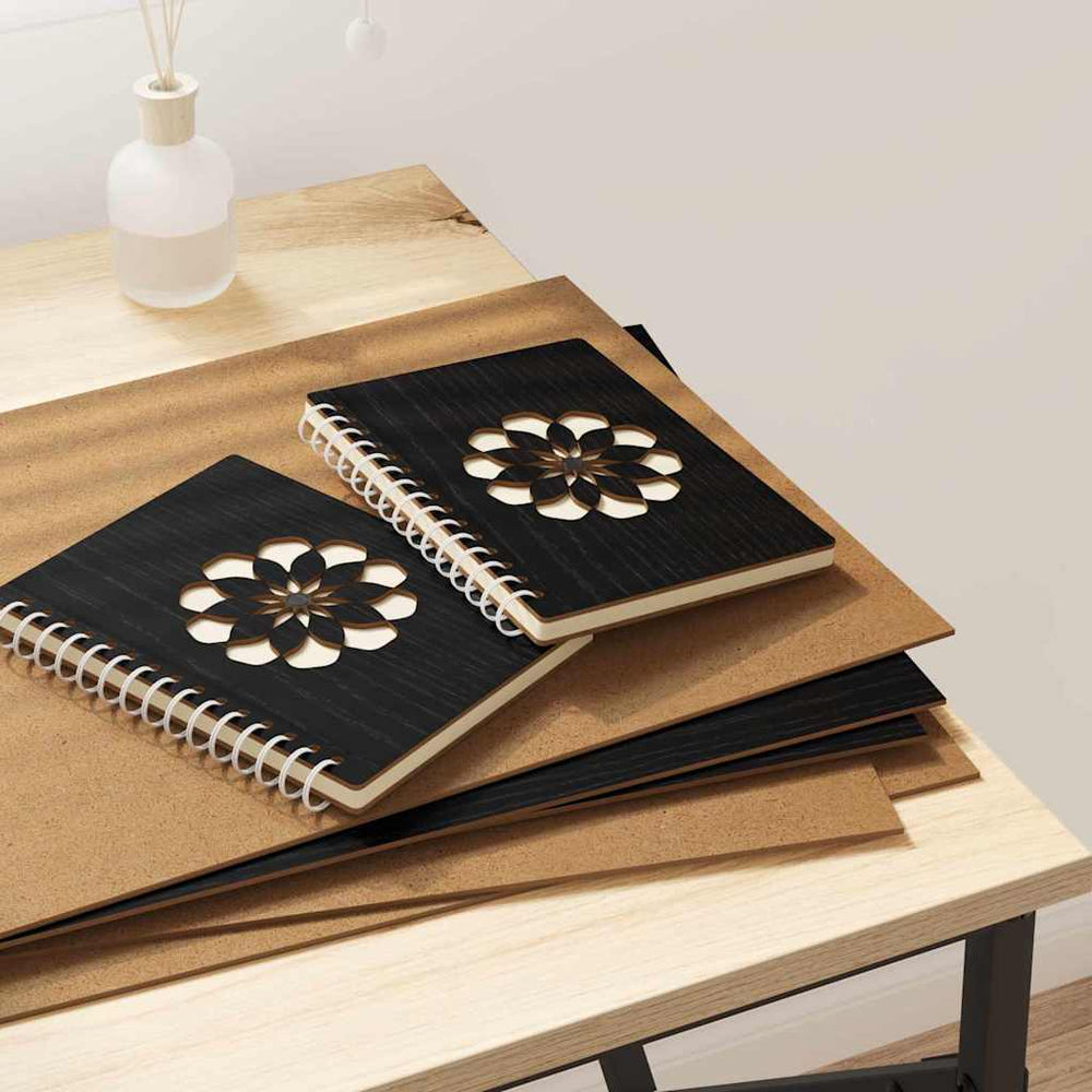Vidaxl decorpanelen 12 pcs zwart eiken 30 x 42 x 0.27 cm bewerkt hout