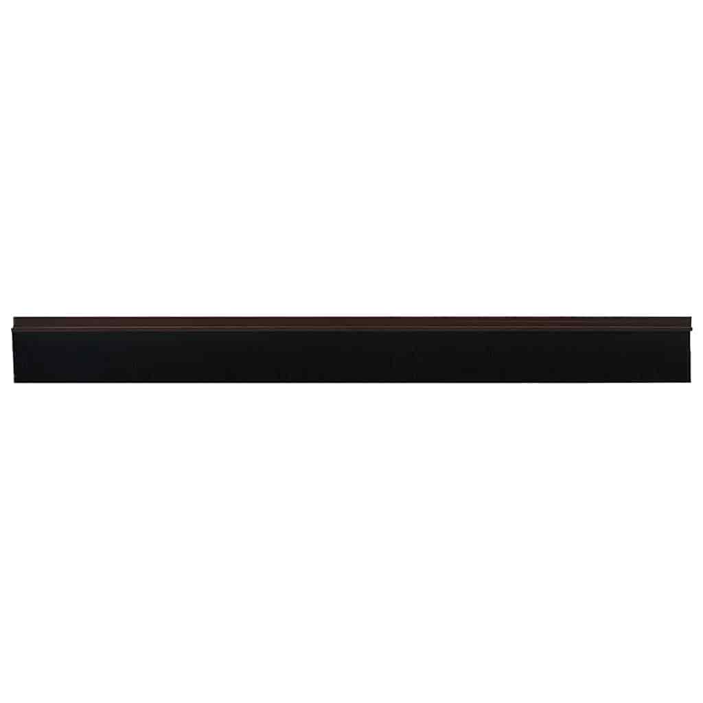 Vidaxl zelfklevende deurborstels 2 pcs bruin 100 cm aluminium legering