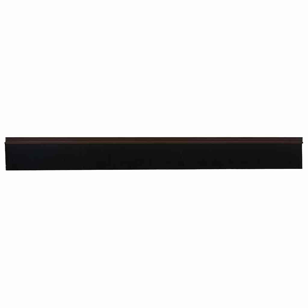 Vidaxl zelfklevende deurborstels 2 pcs bruin 100 cm aluminium legering