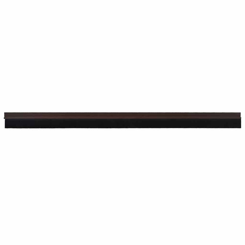 Vidaxl zelfklevende deurborstels 6 pcs bruin 100 cm aluminium legering